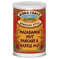 Kona Coast Macadamia Nut Pancake Mix, 24-Ounce (Pack of 3)