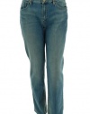 Lauren Jeans Co. Jeans, Tanya Classic Straight Broome Wash BROOME WASH 14