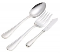 Lenox Vintage Jewel Frosted 3-Piece Stainless Steel Serving Set