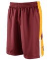 Get your game on while supporting your favorite NCAA team with these USC Trojans basketball shorts featuring Dri-Fit technology from Nike.