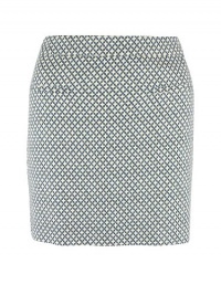 Stella Mccartney Womens Marquis Diamond Print Mini Skirt