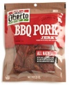 Oh Boy! Oberto Natural Style Jerky, Barbecue Pork, 3.25-ounce package (pack of 4)