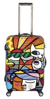 Heys USA Luggage Britto Garden 26 Inch Hardside Spinner, Garden, 26 Inch