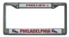 MLB Philadelphia Phillies Chrome License Plate Frame