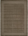 Nourison Westport Solid Mocca  8.0-Feet by 10.6-Feet 100% Wool Room Size Rug