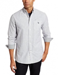 U.S. Polo Assn. Men's Striped Woven Shirt