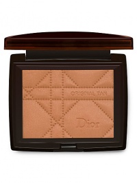 Just in time for resort season.The first bronzing powder that actually works to improve skin color and quality for a natural, vacation-fresh, tanned look, all year long. Formulated with Dior's exclusive Sun Minerals Technology, new Original Tan blends seamlessly with your skin. Silky smooth and flawless. Four sunkissed shades stamped in Dior's famous cannage quilt pattern in gleaming black compacts. So sun-sational. So Dior. 