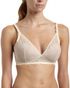 Le Mystere Women's Sexy Mama Wire-Free Nursing Bra,Ivory/Natural,32F