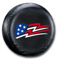 American Flag Spare Tire Cover