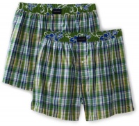 Tommy Hilfiger Men's Madras Print Boxer Brief