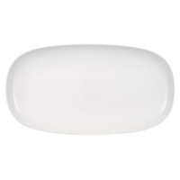 Villeroy & Boch's Urban Nature oval serving platter brings a dynamic new dimension to your table setting. The elegant bone-white porcelain pieces assume fluid, organic shapes for an effect that is both architectural and aerodynamic. Simple yet casually chic, Urban Nature is sure to take your next occasion to unexpected new levels.