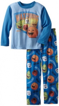 AME Sleepwear Boys 6-12 Wazzuuup Pajama Set