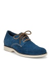 Every man needs to make room in his closet for a pair of blue suede shoes. These wingtips from Sperry Top-Sider embody the casual-cool that has made Sperry a favorite for years, but are sophisticated enough to wear to the office.