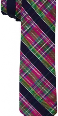 Tommy Hilfiger Men's Royal Stewart Acid Stripe Tie