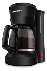 Black & Decker DCM600B 5-Cup Coffeemaker, Black