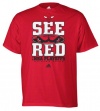 Chicago Bulls 'See Red' NBA Playoffs T-Shirt