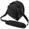 VG Dark Knight Black Laurel DSLR Camera Carrying Bag with Removable Shoulder Strap for Pentax K-01 Digital SLR Camera