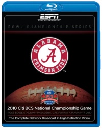 2010 BCS National Championship in Blu Ray