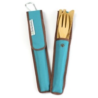 To-Go Ware RePEaT Reusable Bamboo Utensil Set, Agave