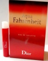 Christian Dior Aqua Fahrenheit Vial Eau de Toilette Spray for Men, Mini, 0.03 Ounce