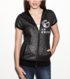 G by GUESS Mya Metallic Hoodie