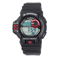 Casio Men's GDF100-1A G-Shock Twin Sensor Multi-Functional Black Resin Digital Sport  Watch