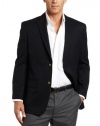 Haggar Men's Solid Two Button Center Vent Sport Coat