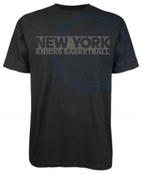 Show your love for the NY Knicks in this cool graphic tee by adidas.