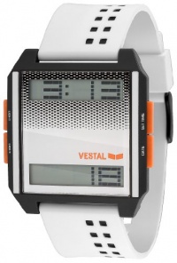 Vestal Unisex DIG001 Digichord White and Black Watch