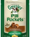 Canine Greenies Pill Pockets Peanut Butter Capsule, 7.9-Ounce