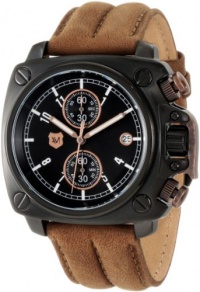 Andrew Marc Men's A10101TP Heritage Cargo 3 Hand Chronograph Watch