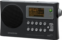 Sangean WFR-28 Rechargeable Portable WiFi Internet Radio-Black