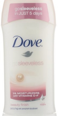 Dove go sleeveless Beauty Finish Deodorant, 2.6 Ounce