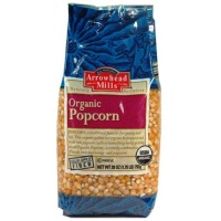 Arrowhead Mills Organic Yellow Popcorn, 28-Ounce Packages (Pack of 6)