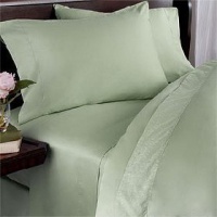 1600 Thread Count King 4pc Bed Sheet Set Egyptian Deep Pocket Sage/Mint Green