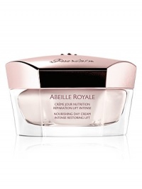 Enhanced with Guerlain's exclusive Royal Jelly, this deeply nourishing and firming day cream has an intense lifting action, leaving contours of the face redefined. Imperfections are reduced leaving skin luminous. Made in France. 1.7 oz. 