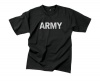 Black Military Physical Training ''Army'' T-Shirt