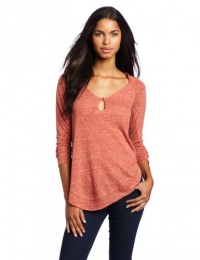 Alternative Women's Hazel Raglan Top, Eco Cinnabar, Medium