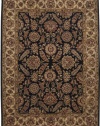 Nourison Rugs Jaipur Collection JA15 Black Round 8' x 8' Area Rug