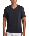 HUGO BOSS Men's Micromodal S/S V-Neck