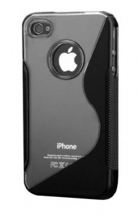 Apple iPhone 4S/iPhone 4 S-Line Hybrid Case (Black)