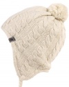 The North Face Fuzzy Earflap Hat - Women's, Moonlight Ivory/Moonlight Ivory, One Size