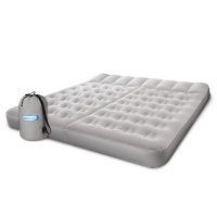 Aerobed 07514 King Sleep Basics Inflatable Air Mattress Bed with Two Zones