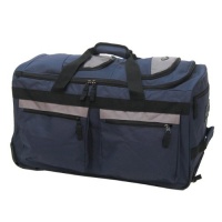 Olympia 22 8 Pocket Rolling Duffel Bag