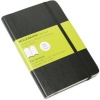 Moleskine Soft Cover Pocket Plain Black Notebook (3.5 x 5.5)