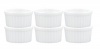 HIC 2-ounce Porcelain Ramekin 2.5-inch Set of 6