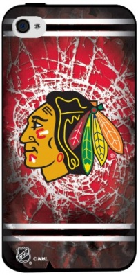 NHL Chicago Blackhawks Iphone 4 or 4s Hard Cover Case