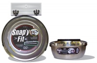 Midwest 40-20 Snap'y Fit Water and Feed Bowl, 20 Ounces