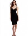 BCBGMAXAZRIA Women's Hazel Rib Tank Dress, Black, Medium