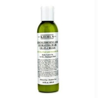 Kiehl's Strengthening & Hydrating Hair Oil - In - Cream with Olive Fruit & Avocado Oils 6 Oz New